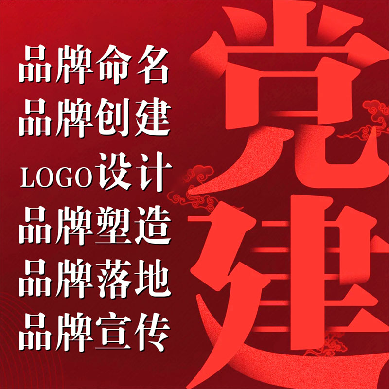 党建品牌策划 党建品牌命名创建 LOGO设计展厅文案品牌落地宣传